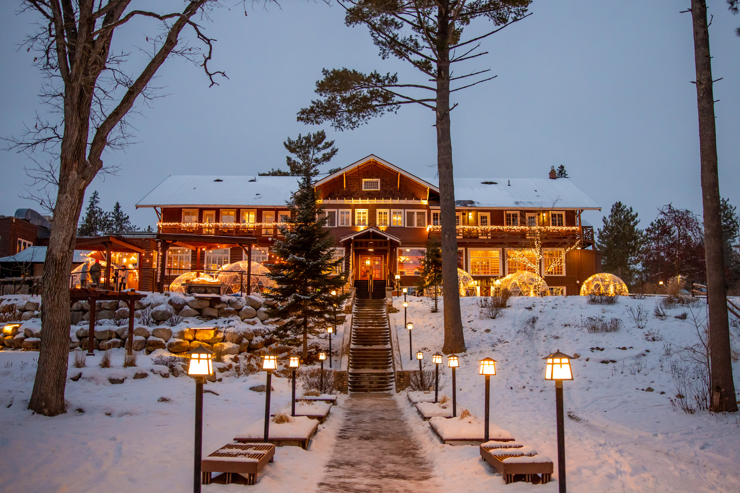 Main Lodge in Winter